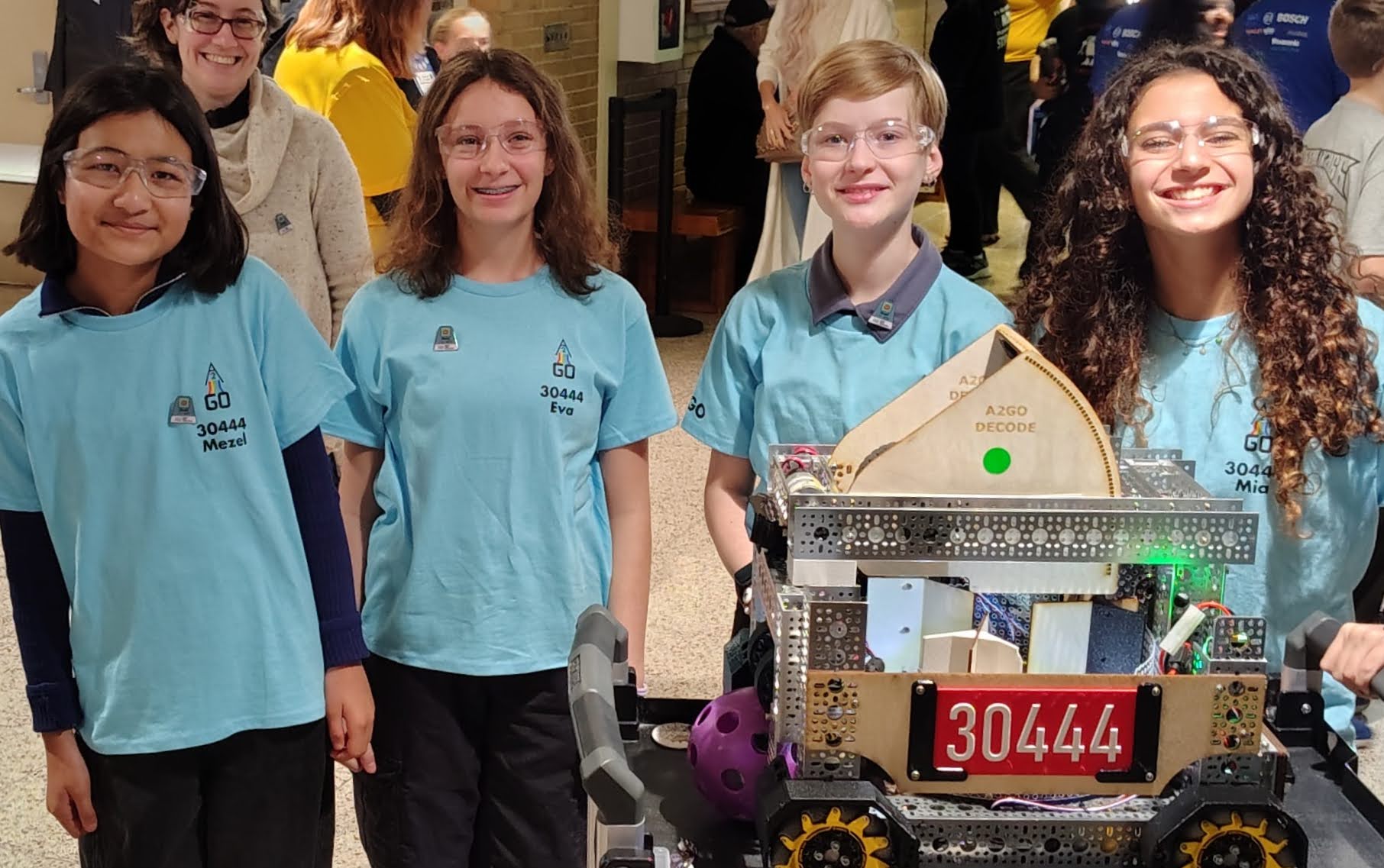 A2Go with robot at GLBR